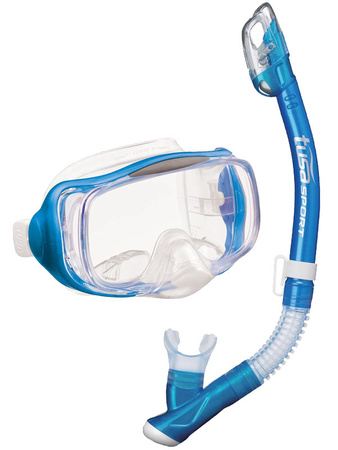 TUSA ZESTAW maska+fajka IMPREX 3D DRY UC-3325 FB