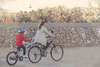 WEERIDE Rower Doczepiany Dla Dziecka Hol CO-PILOT srebrny