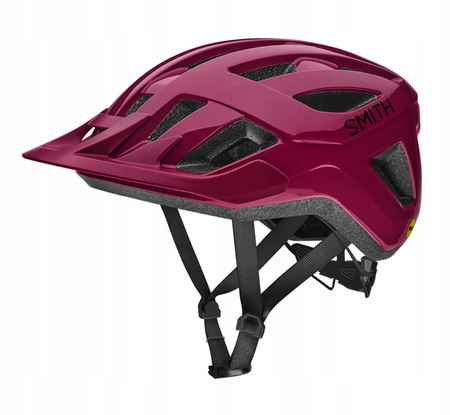 SMITH CONVOY MIPS Kask Rowerowy z daszkiem MTB Wiśniowy (merlot 3AB)