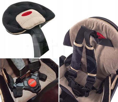 WEERIDE FOTELIK ROWEROWY PRZEDNI DELUXE LTD USA/EU