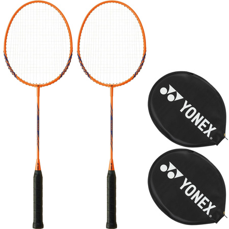 YONEX RAKIETA BADMINTONOWA B 4000 x2 + LOTKI x3