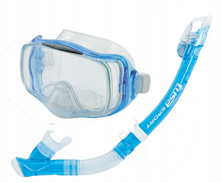 TUSA ZESTAW maska+fajka IMPREX 3D DRY UC-3325 CLB