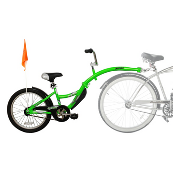 WEERIDE Przyczepka HOL Rower Doczepiany CO-PILOT zielony