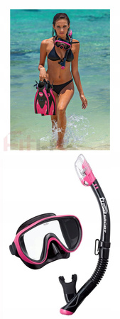 TUSA ZESTAW SERENE maska fajka płetwy S 32-39 TORB