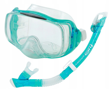 TUSA ZESTAW maska+fajka IMPREX 3D DRY UC-3325 CGR