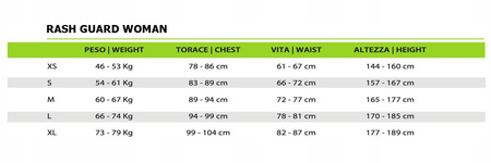  SALVIMAR RASH GUARD Spandex Koszulka UV damska