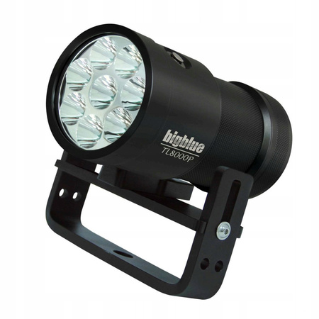 BIG BLUE LATARKA nurkowa TL8000P 10° 8xLED 20h HIT