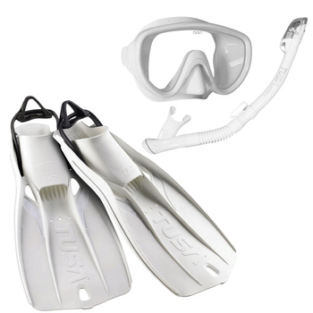 TUSA Zestaw Nurkowy Serene Pro QWW + Płetwy Travel Right W