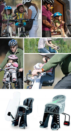 BILBY JUNIOR RF POLISPORT fotelik rowerowy PRZEDNI