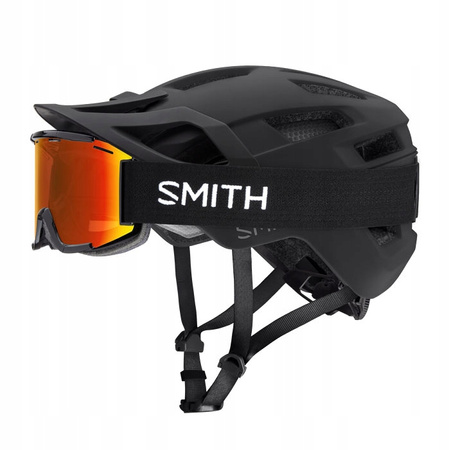 SMITH ENGAGE 2 MIPS Kask Rowerowy z daszkiem MTB Pomarańczowo-Czerwony (matte poppy/terra 0XC)