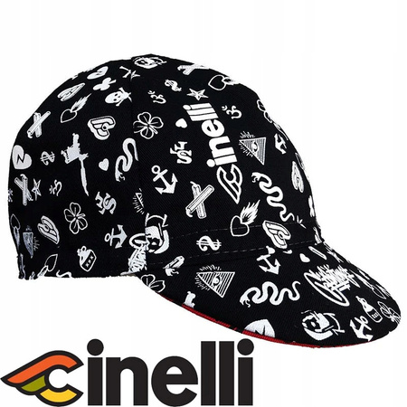 CZAPKA rowerowa z daszkiem CINELLI pod kask ICONS