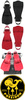 PŁETWY GUMOWE SPRĘŻYNOWE POSEIDON TRIDENT RED M