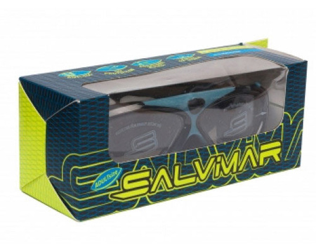 SALVIMAR FREEDOM OKULARY PŁYWACKIE gogle do pływania na basen ANTIFOG UV LIGHT Grey - Black