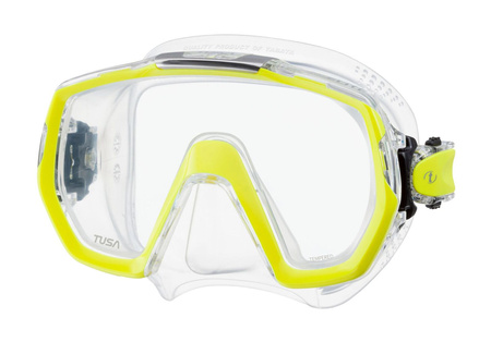 TUSA Maska Nurkowa FREEDOM ELITE M1003 FY zółto-bezbarwna