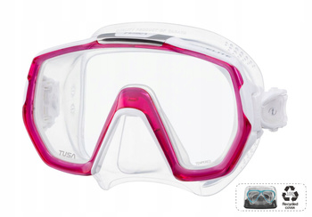 TUSA Maska Nurkowa FREEDOM ELITE M1003 BP różowo-bezbarwna