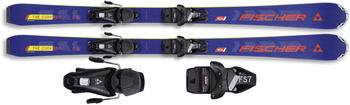 FISCHER 2024 NARTY DLA DZIECI juniorskie SPORTOWE THE CURV PRO JR + FS7 GW CA JRS A12523