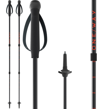 ONE WAY KIJE TREKKINGOWE MT AL 3 AS LITE teleskopowe TWIST LOCK ANTISHOCK 90-125