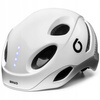 KASK rower rolki hulajnoga BRIKO z LED USB L 58-63
