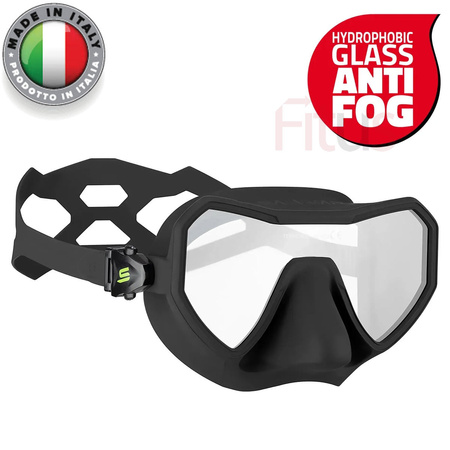 MASKA NURKOWA SALVIMAR NEO ANTIFOG FREEDIVING ŁOWIECTWO BLACK