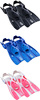 TUSA Płetwy Paskowe Regulowane Niebieskie UF0103 BLUE