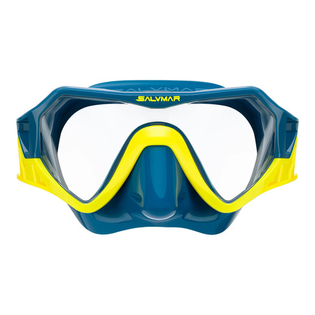 SALVIMAR MASKA do nurkowania HORIZON snorkeling Petrol-Petrol/Yellow
