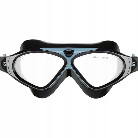 SALVIMAR FREEDOM OKULARY PŁYWACKIE gogle do pływania na basen ANTIFOG UV LIGHT Grey - Black
