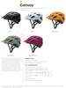 SMITH CONVOY MIPS Kask Rowerowy z daszkiem MTB Fioletowy (Matte Huckleberry 2IA)