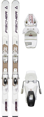 FISCHER 2025 NARTY ZJAZDOWE Damskie RC ONE LITE 72 PRO + RS9 GW SLR 