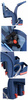 WEERIDE FOTELIK ROWEROWY PRZEDNI DELUXE LTD DENIM