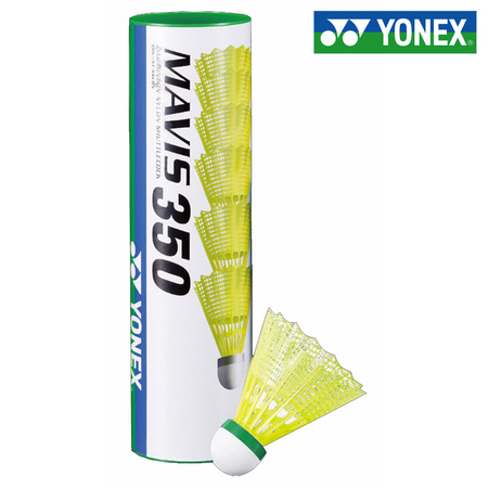 YONEX LOTKI BADMINTONOWE MAVIS 350 Y M350YS slow żółte WOLNE 6szt