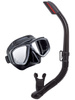 TUSA ZESTAW NURKOWY SPLENDIVE maska fajka snorkeling UC7519 BKBK czarno-czarny