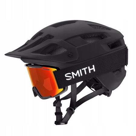 SMITH ENGAGE 2 MIPS Kask Rowerowy z daszkiem MTB Pomarańczowo-Czerwony (matte poppy/terra 0XC)