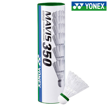 YONEX LOTKI BADMINTONOWE MAVIS 350 M350S slow białe WOLNE 6szt