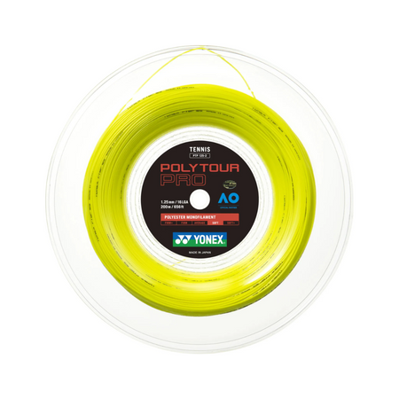 Yonex Poly Tour Pro Szpula 200m Naciąg Żółty  (Yellow)