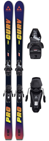 FISCHER 2025 NARTY DLA DZIECI juniorskie SPORTOWE THE CURV PRO JR + FS7 GW CA JRS A12524