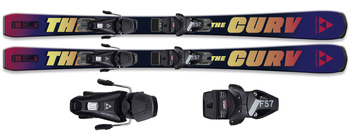 FISCHER 2025 NARTY DLA DZIECI juniorskie THE CURV JR + FS7 GW CA JRS A20924