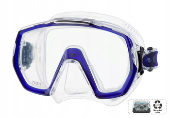 TUSA Maska Nurkowa FREEDOM ELITE M1003 CBL granatowo-bezbarwna