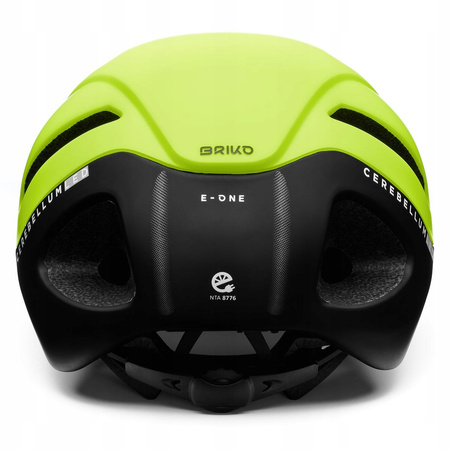 KASK rower rolki hulajnoga BRIKO z LED USB L 58-63
