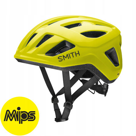 SMITH SIGNAL MIPS ROAD Kask Rowerowy Żółty (Neon Yellow 2Y9)