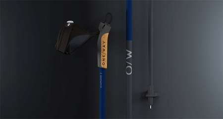 ONE WAY KIJE BIEGOWE DIAMOND 2 korkowy grip 150cm