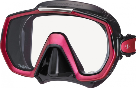 TUSA Maska Nurkowa FREEDOM ELITE M1003 QBRP różowo-czarna