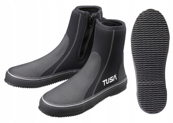 TUSA Buty Nurkowe Neoprenowe 5mm Czarne DB0107 Morsowanie