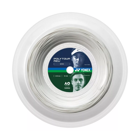 Yonex Poly Tour REV Szpula 200m Naciąg Biały (White)