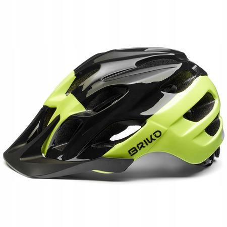 BRIKO KASK rowerowy MAKIAN MTB L 58-61 z siatką