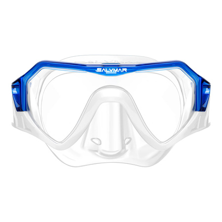 SALVIMAR MASKA do nurkowania HORIZON snorkeling Clear-Blue Tr./White