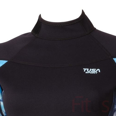 TUSA UA5307 BK PIANKA NURKOWA KRÓTKA SKAFANDER NEOPRENOWY 2,0 MM DAMSKA