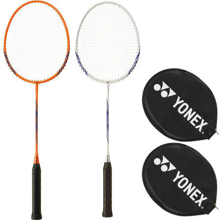 YONEX RAKIETA BADMINTONOWA B 4000 x2 + LOTKI x3
