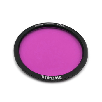 DIVEVOLK Filtr Magenta 67mm Różowy