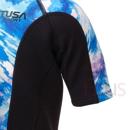 TUSA UA5308 BK PIANKA NURKOWA KRÓTKA SKAFANDER NEOPRENOWY 2,0 MM JUNIORSKA