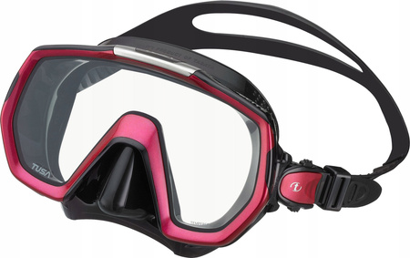 TUSA Maska Nurkowa FREEDOM ELITE M1003 QBRP różowo-czarna